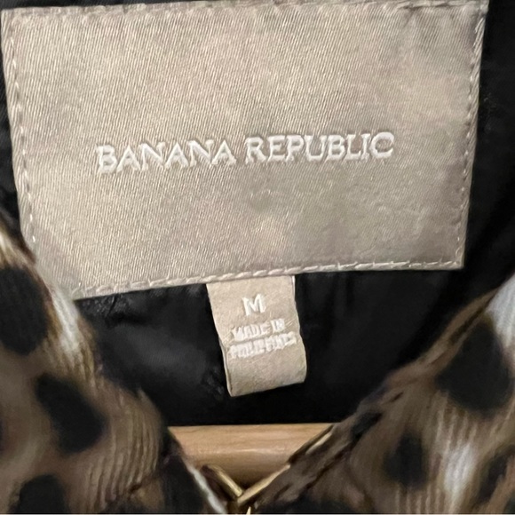 Banana Republic Leopard Double Breasted
Peplum Jacket Size M GreatCondition - Picture 12 of 13